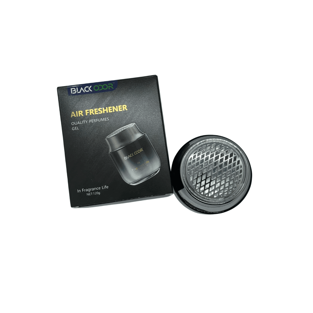 BLACK ODOR Premium Car Gel Air Freshener